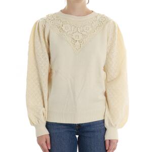 MAGLIA PIZZO BIANCO